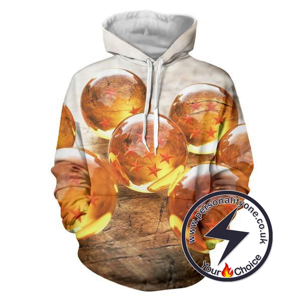 Dragon Ball Z - Dragon balls 3D - Hoodies